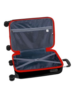 Maleta de Cabina Capitán América Negro 20'' 34,5 x 55 x 20 cm
