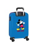 Cabin suitcase Mickey Mouse Only One Navy Blue 20'' 34,5 x 55 x 20 cm