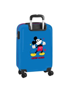 Cabin suitcase Mickey Mouse Only One Navy Blue 20'' 34,5 x 55 x 20 cm
