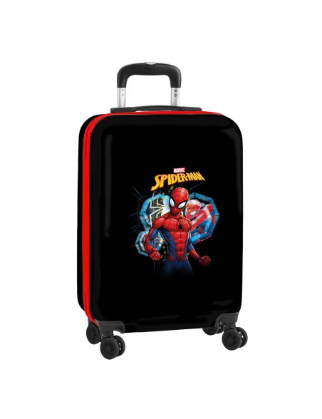 Cabin suitcase Spider-Man Hero Black 20'' 34,5 x 55 x 20 cm