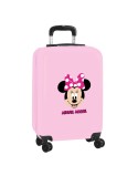 Cabin suitcase Minnie Mouse My Time Pink 20'' 34,5 x 55 x 20 cm