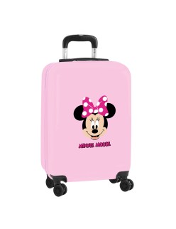 Cabin suitcase Minnie Mouse My Time Pink 20'' 34,5 x 55 x 20 cm