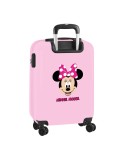 Cabin suitcase Minnie Mouse My Time Pink 20'' 34,5 x 55 x 20 cm