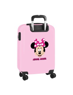 Cabin suitcase Minnie Mouse My Time Pink 20'' 34,5 x 55 x 20 cm