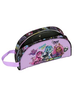 Neceser de Viaje Monster High Creep Negro Poliéster 300D 26 x 16 x 9 cm