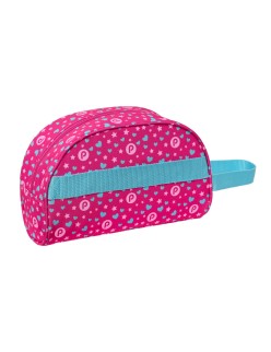 Reise-Toilettentasche Pinypon Blau Rosa Polyester 300D 26 x 16 x 9 cm