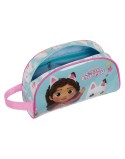 Nécessaire de Viagem Gabby's Dollhouse Azul Poliéster 300D 26 x 16 x 9 cm