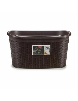 Cesto per i Panni Stefanplast Elegance Plastica 35 L 37 x 26 x 57,5 cm (15 Unità)