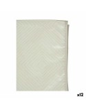 Nappe Caoutchouc Beige Losanges 140 x 140 cm (12 Unités)
