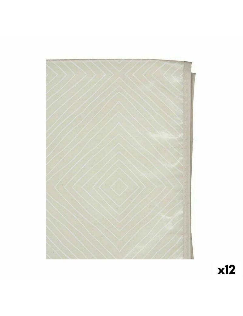 Tovaglia Gomma Beige Rombos 140 x 140 cm (12 Unità)