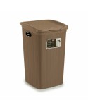 Cesto per i Panni Stefanplast Elegance Beige Plastica 50 L 36,5 x 54,5 x 38 cm (6 Unità)