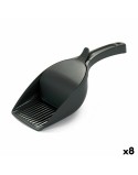 Pala recogedora Stefanplast Antracita Plástico 12 X 7 X 27, 5 cm (8 Unidades)