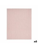 Tischdecke Kinvara ESTRELLA-R Rosa Abdeckung 140 x 180 cm Fleckenbeständig Stern (6 Stück)