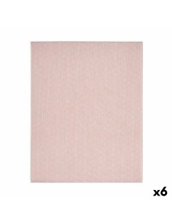 Tovaglia Kinvara ESTRELLA-R Rosa Tela 140 x 180 cm Antimacchia Stella (6 Unità)