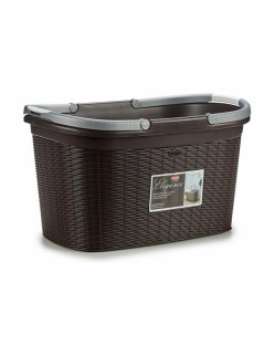 Cesto per i Panni Stefanplast Elegance Plastica 35 L 57,5 x 29 x 36,5 cm (15 Unità)