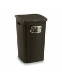 Cesto per i Panni Stefanplast Elegance Marrone Plastica 50 L 36,5 x 54,5 x 38 cm (6 Unità)
