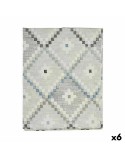 Toalha de Mesa Kinvara ROMBOS-A Azul Loneta 140 x 180 cm Antimanchas Losangos (6 Unidades)