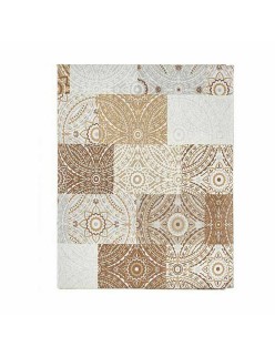 Tovaglia Kinvara AZULEJO-B Beige Tela 140 x 180 cm Antimacchia Piastrella (6 Unità)