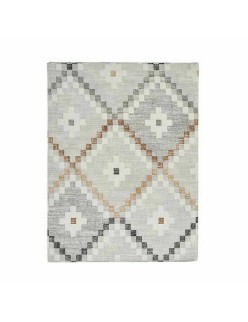 Tischdecke Kinvara ROMBOS-B Beige Abdeckung 140 x 180 cm Fleckenbeständig Rhombusse (6 Stück)