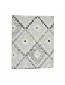 Tischdecke Kinvara ROMBOS-G Grau Abdeckung 140 x 180 cm Fleckenbeständig Rhombusse (6 Stück)