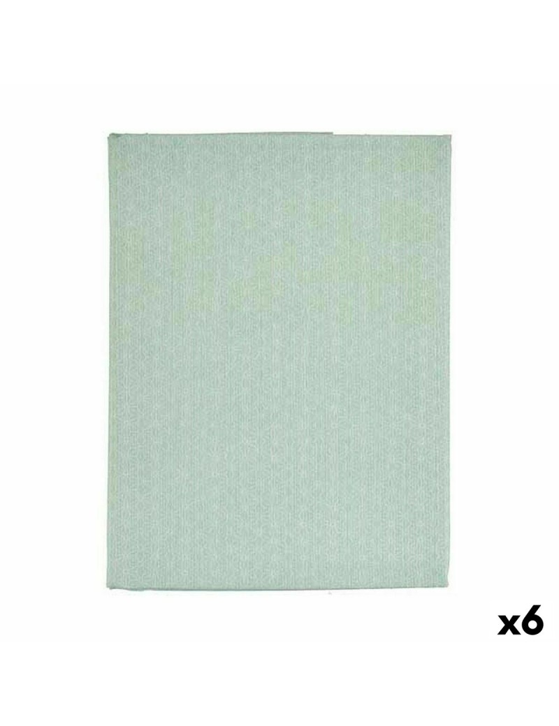 Tovaglia Kinvara ESTRELLA-M Verde Chiaro Tela 140 x 180 cm Antimacchia Stella (6 Unità)