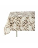 Tischdecke Kinvara CUADROS-B Beige Abdeckung 140 x 180 cm Fleckenbeständig Bilder (6 Stück)