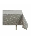 Toalha de Mesa Kinvara BABEL GRIS 42 Cinzento Jacquard 140 x 180 cm Antimanchas Lunares (8 Unidades)