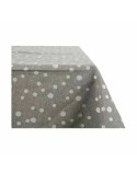 Tovaglia Kinvara BABEL GRIS 42 Grigio Jacquard 140 x 180 cm Antimacchia Pois (8 Unità)