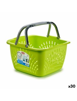 Multi-purpose basket Stefanplast Brown Plastic 18 L 39 x 21,5 x 39 cm With handles (30 Units)