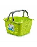 Multi-purpose basket Stefanplast Brown Plastic 18 L 39 x 21,5 x 39 cm With handles (30 Units)