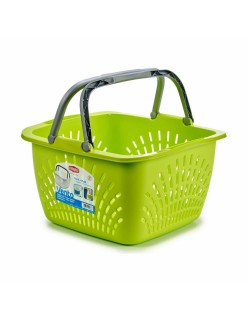 Multi-purpose basket Stefanplast Brown Plastic 18 L 39 x 21,5 x 39 cm With handles (30 Units)