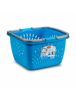 Multi-purpose basket Stefanplast Brown Plastic 18 L 39 x 21,5 x 39 cm With handles (30 Units)
