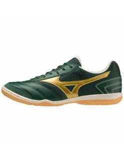 Chaussures de Futsal pour Adultes Mizuno Mrl Sala Club IN Vert Doré