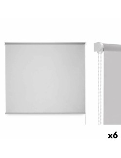 Roller blinds 120 x 180 cm Grey Cloth Plastic (6 Units)