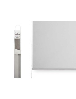Estore de enrolar 120 x 180 cm Cinzento Tecido Plástico (6 Unidades)