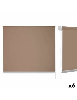 Roller blinds 120 x 180 cm Beige Cloth Plastic (6 Units)