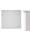 Estore de enrolar 180 x 180 cm Cinzento Tecido Plástico (6 Unidades)