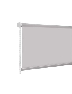 Estore de enrolar 180 x 180 cm Cinzento Tecido Plástico (6 Unidades)