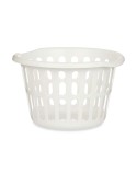 Cesto Kipit 8066-W Blanco Polipropileno 27 L 40 x 25 x 40 cm (18 Unidades)