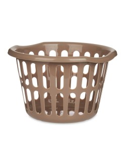 Panier Kipit 8066-T Taupe polypropylène 27 L 40 x 25 x 40 cm (18 Unités)