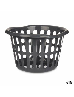 Cesto Kipit 8066-A Antracite polipropilene 27 L 40 x 25 x 40 cm (18 Unità)
