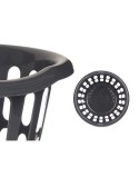 Cesto Kipit 8066-A Antracita Polipropileno 27 L 40 x 25 x 40 cm (18 Unidades)