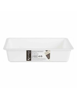 Organizador de Cajones Kinvara CN18799 Blanco Negro Polipropileno 16 x 5 x 24 cm (36 Unidades)