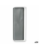 Organizador de Cajones Plástico reciclado Gris 16 x 4,5 x 40 cm (24 Unidades)