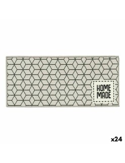 Alfombrilla Kinvara Home Made Gris 40 x 90 cm Multiusos (24 Unidades)
