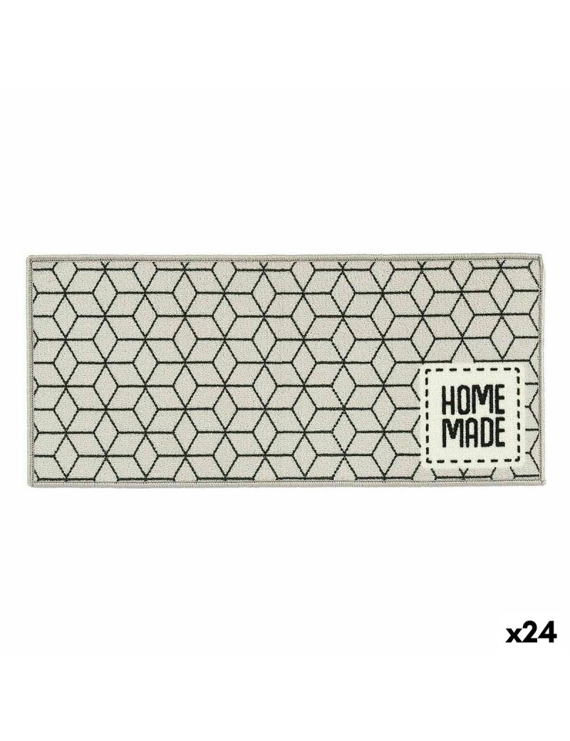 Alfombrilla Kinvara Home Made Gris 40 x 90 cm Multiusos (24 Unidades)