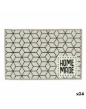 Alfombrilla Kinvara Home Made Gris 40 x 60 cm Multiusos (24 Unidades)