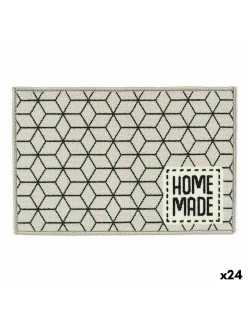 Alfombrilla Kinvara Home Made Gris 40 x 60 cm Multiusos (24 Unidades)
