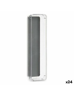 Organizador de Cajones Kinvara W623311 Gris Plástico reciclado 9 x 4,5 x 32,5 cm (24 Unidades)