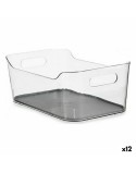 Organizador de Cajones Kinvara W623318 Gris Plástico reciclado 17 x 10,5 x 24,5 cm (12 Unidades)